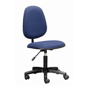 Office Typist Chair – Medium Back – Swivel – 90 x 42 x 50 cm – SE027-blue