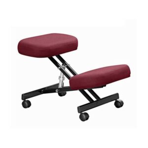 Knee Chair – Ergonomic – 48 x 47 x 76 cm – SE026-burgundy