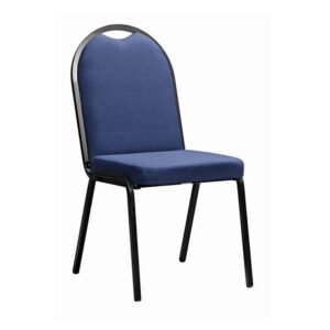 Office Chair – Banquet Side Chair – No Arms – Square Tube – 90 x 46 x 64 cm – SE020-blue