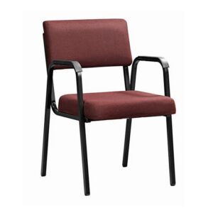 Office Chair – Economy Arm – Square Tube – 88 x 60 x 60 cm – SE016-burgundy