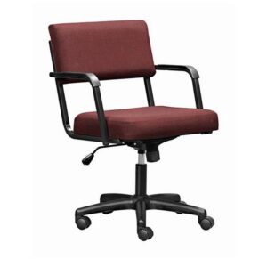 Office Chair – Economy – Half Mid Back – Swivel and Tilt Chair – 92 x 56 x 65 cm – SE013-burgundy
