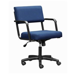 Office Chair – Economy – Half Mid Back – Swivel and Tilt Chair – 92 x 56 x 65 cm – SE013-blue