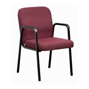 Office Chair – Economy – Arms – 87 x 56 x 64 cm – SE009-burgundy