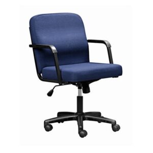 Office Chair – Economy – Full Mid Back – Swivel – 85 x 57 x 64 cm – SE007-blue