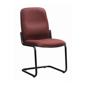 Office Chair – Visitors Side Chair – No Arms – 97 x 54 x 68 cm – SE005-burgundy