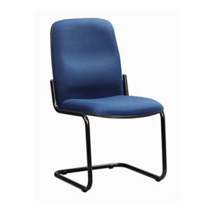 Office Chair – Visitors Side Chair – No Arms – 97 x 54 x 68 cm – SE005-blue
