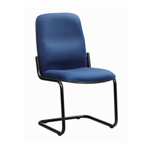Office Chair – Visitors Side Chair – No Arms – 97 x 54 x 68 cm – SE005-blue