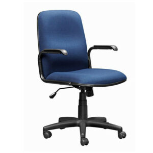 Office Chair – Mid Back – Swivel – 92 x 56 x 65 cm – SE004-blue