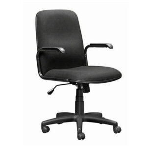 Office Chair – Mid Back – Swivel – 92 x 56 x 65 cm – SE004-black
