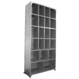 Pigeon Hole Cabinet – 21 Compartment – 221 x 91 x 30 cm – PH005-grey