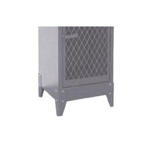Steel Locker Feet – Set of 4 – Hammertone Grey – M07B110-grey