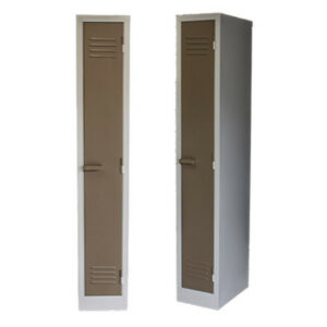 Steel Locker – Metal – Single Tier – 1 Door – 180 x 30 x 45 cm – LOC001-ivorykaroo