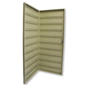 Steel Key Cabinet – 200 Key Holder – 100 x 45 x 5 cm – KEY004-ivory