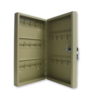 Steel Key Cabinet – 25 Key Holder – 31 x 18.5 x 5 cm – KEY001-ivory