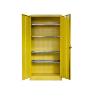 Steel Hazardous Material Cabinet – 180 x 90 x 45 cm – HAZCAB1-yellow