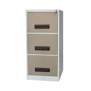 Steel Office Filing Cabinet – 3 Drawer File – 105 x 47 x 63 cm – 3FC01-ivorykaroo
