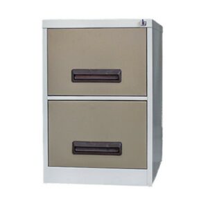 Steel Office Filing Cabinet – 2 Drawer File – 71 x 47 x 63 cm – 2FC01-ivorykaroo