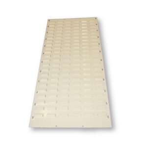 Panel for Stack & Hang Bin – Wall Mounted Steel Louvre Panel – Small Part Storage – 182.8 x 45.7 cm – PANEL1828