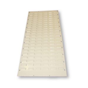 Panel for Stack & Hang Bin – Wall Mounted Steel Louvre Panel – Small Part Storage – 182.8 x 45.7 cm – PANEL1828