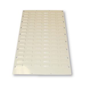 Panel for Stack & Hang Bin – Wall Mounted Steel Louvre Panel – Small Part Storage – 121.9 x 45.7 cm – PANEL1219