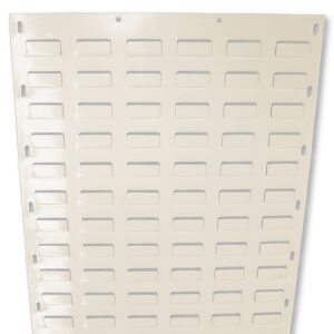 Panel for Stack & Hang Bin – Wall Mounted Steel Louvre Panel – Small Part Storage – 91.4 x 45.7 cm – PANEL0914