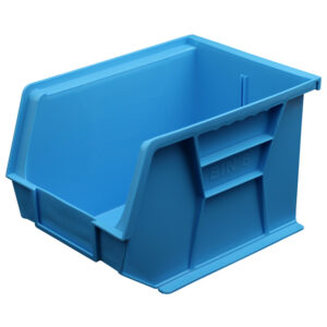 Stack & Hang Parts Storage Bin – Small Plastic Container – Size 6 – 28 x 21 x 18 cm – Blue – BIN-6-BLUE