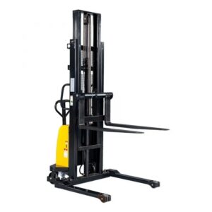Wide Straddle Semi Electric Pallet Stacker – 1500kg Capacity – 3.5m Lift – WSSES1500-3500