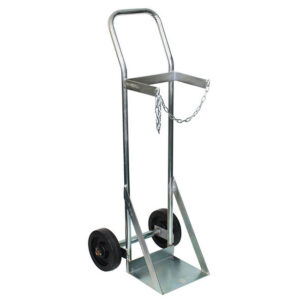 Gas Bottle Trolley – Single Oxygen Cylinder – 24 x 30 x 110 cm – Load Capacity 200kg – SX6-WSR