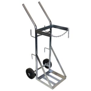 Gas Bottle Trolley – Single LPG Canister – 34 x 52 x 126 cm – Load Capacity 200kg – SX3-WSR