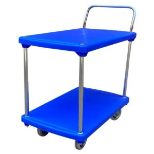 Picking Trolley – Polypropylene and Steel – 2 Shelf – 80 x 50 x 71 cm – Load Capacity – 150kg – SPP2-1