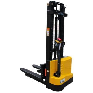 Pallet Stacker Electric – Adjustable Forks – Walk Behind – 1500kg Capacity – 3.3m Lift – ES1500-3300-AJF