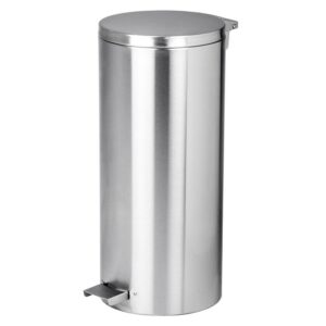 Steel Pedal Bin – 50L – Includes Inner – 305 Ø x 470 (H) mm – Brushed Stainless – PEDK005SS