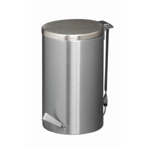 Steel Pedal Bin – 30L – Includes Inner – 305 Ø x 410 (H) mm – Brushed Stainless – PEDK003SS