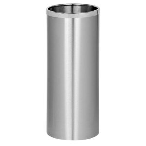 Stainless Steel Litter Bin – Free Standing – 240 Ø x 600 (H) mm – Brushed Finish – 781SS