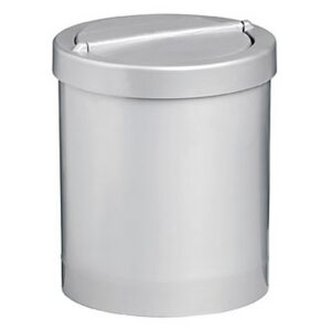 Plastic Waste Paper Bin – Swivel Lid – 240 Ø x 290 (H) mm – Colour Options – 632SI