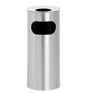 Ashtray Litter Bin – Stainless Steel – Coastal Grade – Non Rust – 240 Ø x 600 (H) mm – 506NR