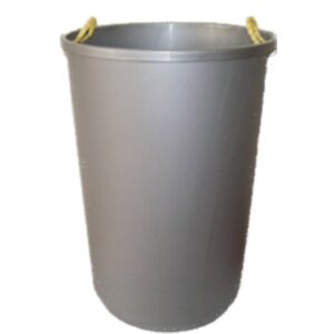 Bin Plastic Liner – Handles – For Wide Litter Bin – 400 Ø x 580 (H) mm – Granite – 027SD