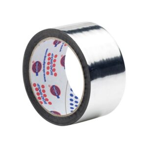 Metalized Tape – 907 – Silver – 48mm x 50m – Box of 36 – Pack of 36 – 1000006083