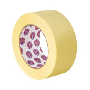 Masking Tape – MSK 80 – Yellow – 72mm x 40m – Box of 12 – Pack of 12 – 1000006051