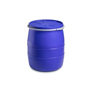 Plastic Drum with Lid and Clamp – 150L – Food Grade – PT150WL