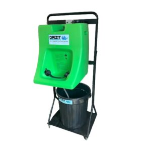 Eye Wash Station – Portable – Polyethylene – 60L – Cart and Waste Collection Barrel – WG6001B