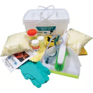 Spill Kit – Portable – Laboratory Spill Kit – Includes Plastic Case – SK25050