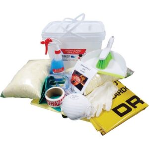 Spill Kit – Portable – Biohazard Spill Kit – Includes Plastic Case – SK25000