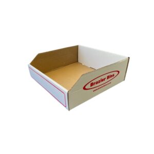 Brazier Bins – Cardboard Bin – Parts Storage Box – 30.5 x 30.5 x 11 cm – NO.7
