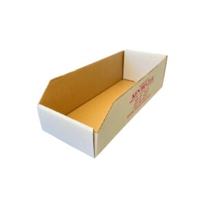 Brazier Bins – Cardboard Bin – Parts Storage Box – 38.1 x 15.2 x 11 cm – NO.5
