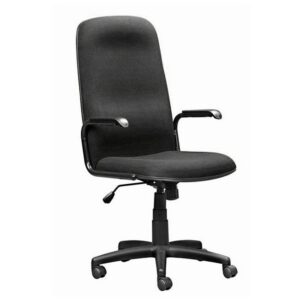 Office Chair – Economy High Back – Swivel and Tilt – 108 x 57 x 68 cm – SE012-black