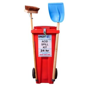 Wheely Bin Spill Kit – Portable – Acid Spill Kit – 120L – SK35020