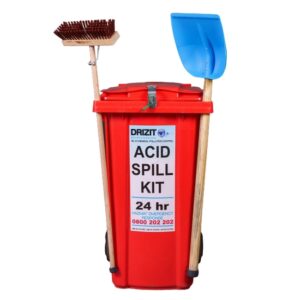 Wheely Bin Spill Kit – Portable – Acid Spill Kit – 240L – SK30020