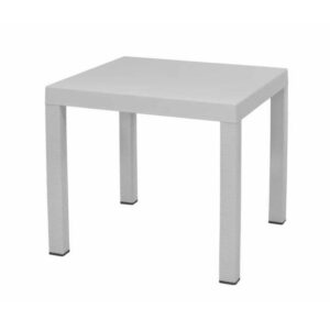 Plastic Square Table – Elite – 4 Seater – White