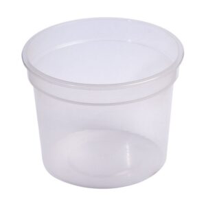 1000ml Take Away Containers – Tub Only – Clear – Pack of 200